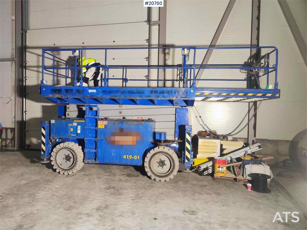 Imer IT17220 Electric scissor lift comes with new annua 2018 20760 Imer IT17220 Electric scissor lift comes with new annua...