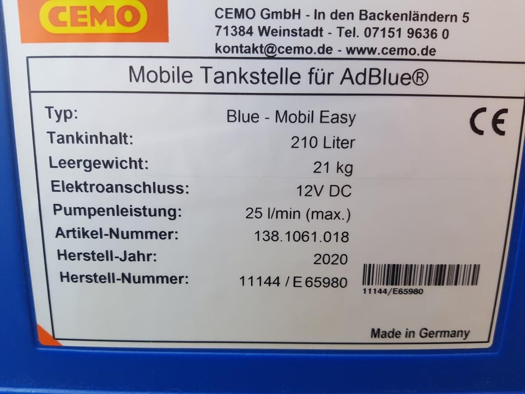 Cemo ad blue tank 2024 7886 Cemo ad blue tank 2024 0 image 5