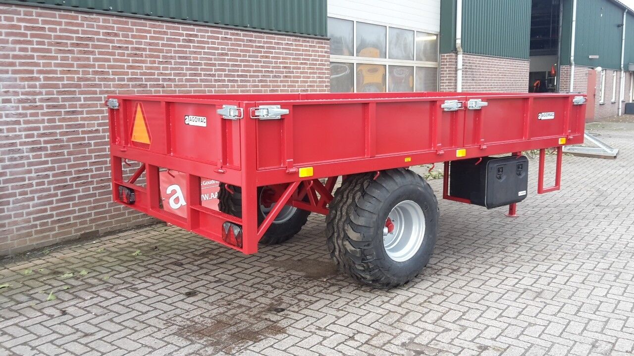 Bakkenwagen NN0396 Bakkenwagen 0 Flatbed open trailers image 2