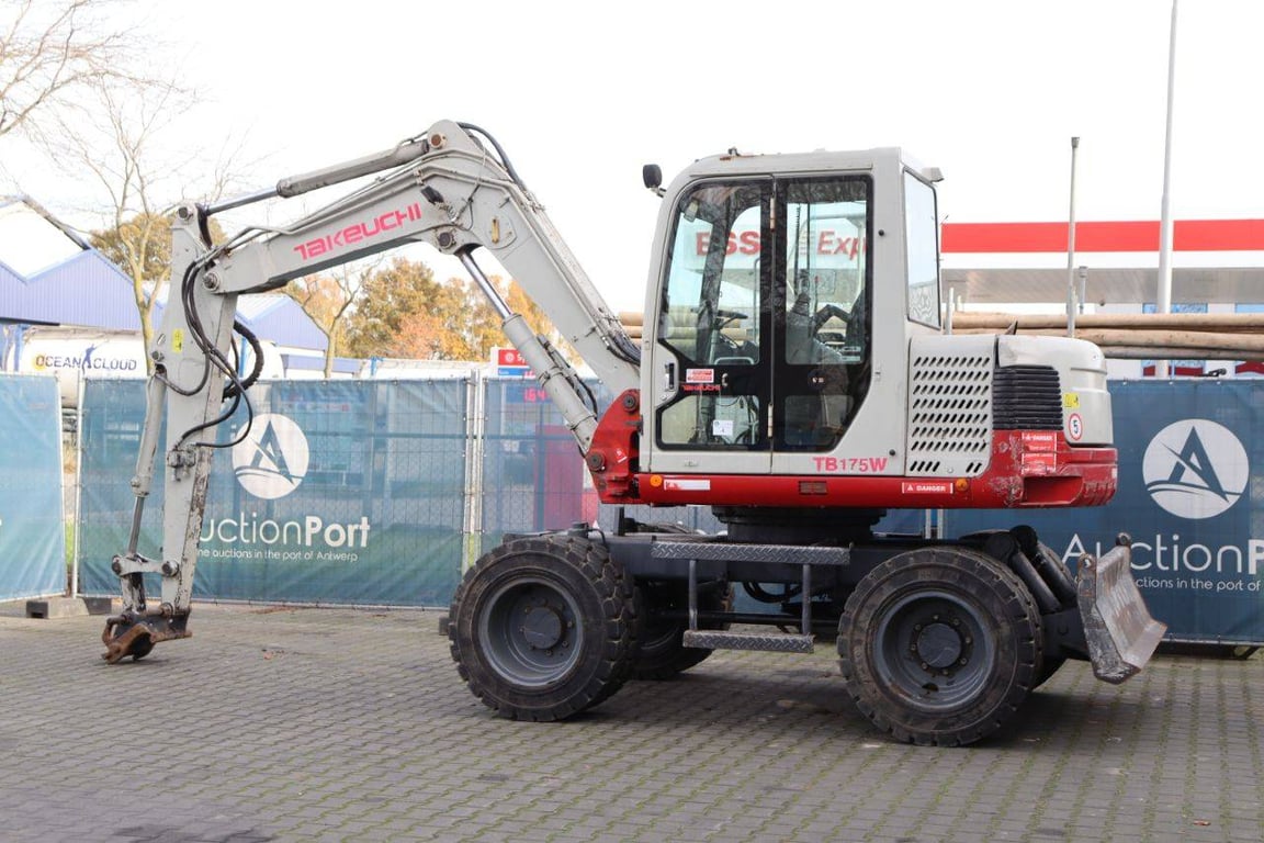 Wheel excavator Takeuchi TB175W Diesel TB175W 1 Wheel Loaders image 3