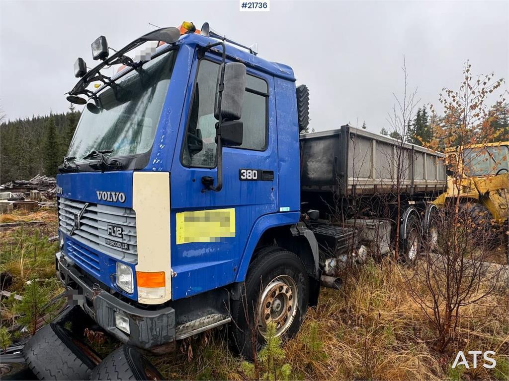 Volvo FL12 with 22 t/m Palfinger Crane, Timber Platform, 1996 21736 FL12 with 22 t/m Palfinger Crane, Timber Platform, 199...
