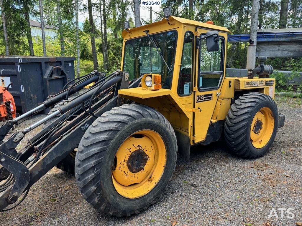 Lundberg 342 Wheel Loader w/ Bucket. 1983 20640 LUNDBERG 342 Wheel Loader w/ Bucket. 1983 1 Wheel Loaders image 9