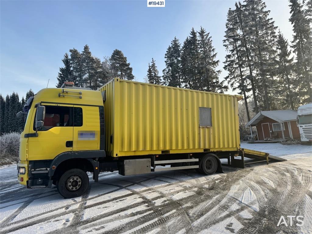 MAN TGM 15.280 Container truck w/ Driving bridges. 2007 19431 TGM 15.280 Container w/ Driving bridges. 2007 1 image 3