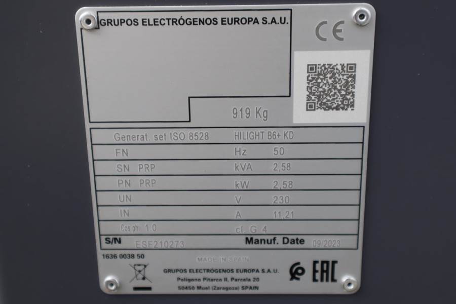 Atlas-Copco Hilight B6+ KD Valid inspection, *Guarantee! Max B 2023 ATLAS COPCO - Hilight B6+ KD - 62374 Hilight B6+ KD Va...