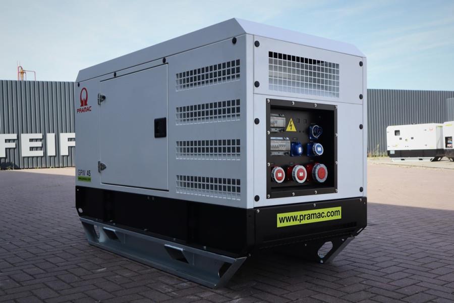 Pramac GPW45Y/FS5 Valid inspection, *Guarantee! Diesel, 4 2022 PRAMAC - GPW45Y/FS5 - 61201 Pramac GPW45Y/FS5 Valid inspect...