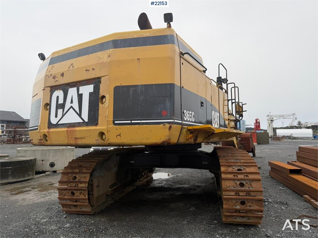 CAT 365C excavator with tooth bucket 2006 22153 365C excavator with tooth bucket 2006 1 Crawler Excavators image 3