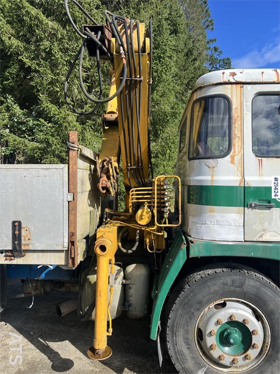 Scania LB 81 6x2 Crane truck w/ 10t/m crane and tipper Re 1978 21424 LB 81 6x2 Crane truck w/ 10t/m crane and tipper Re 19...