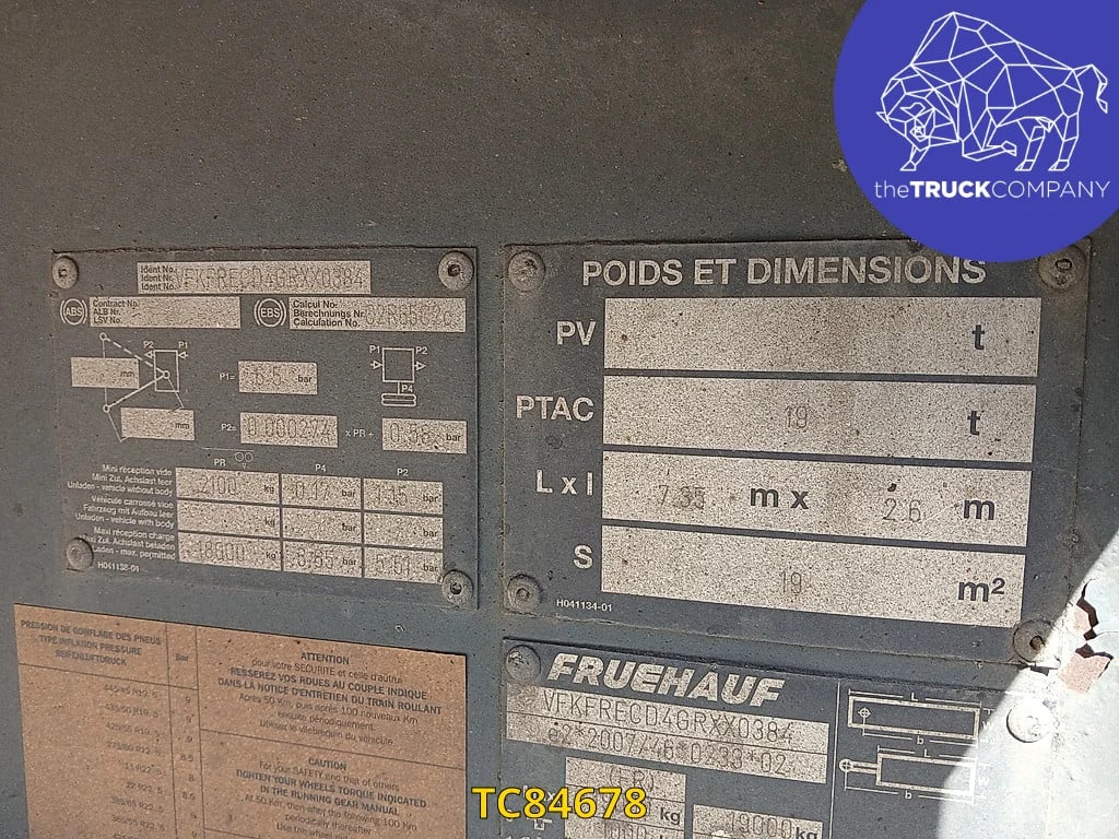 Fruehauf Curtainsides 2017 TC84678 2017 1 image 8