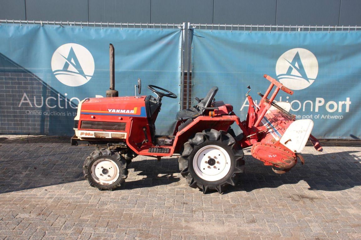 Mini tractor Yanmar F14D Diesel 14hp with cultivator F14D 1 Tractor Units image 2