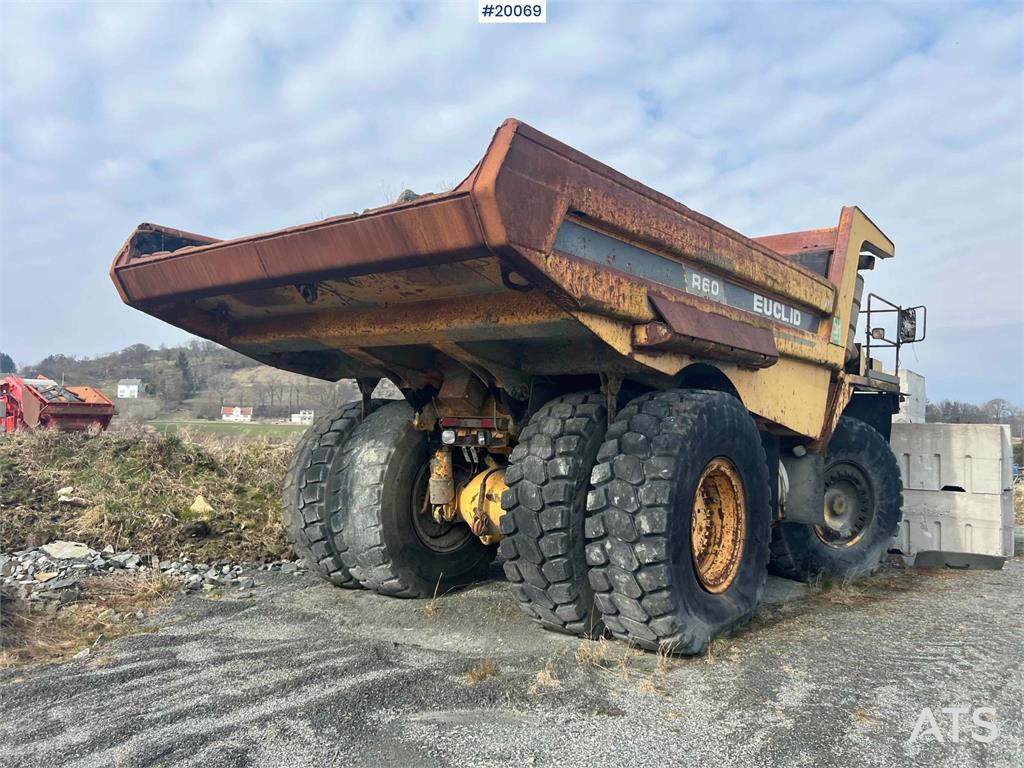 Euclid R60 Dump Truck Rep. object 1998 20069 R60 Dump Truck Rep. object 1998 1 image 6