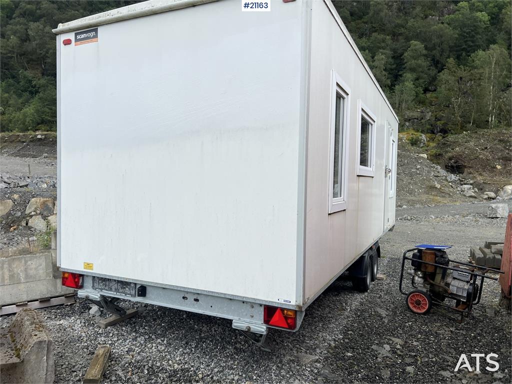 Scanvogn Residential Barracks w/ 2 bedrooms, shower, toilet 2017 21163 Scanvogn Residential Barracks w/ 2 bedrooms, shower...