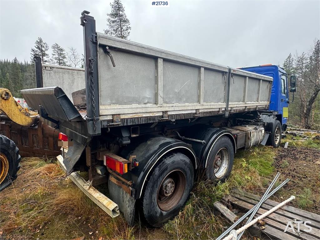 Volvo FL12 with 22 t/m Palfinger Crane, Timber Platform, 1996 21736 FL12 with 22 t/m Palfinger Crane, Timber Platform, 199...
