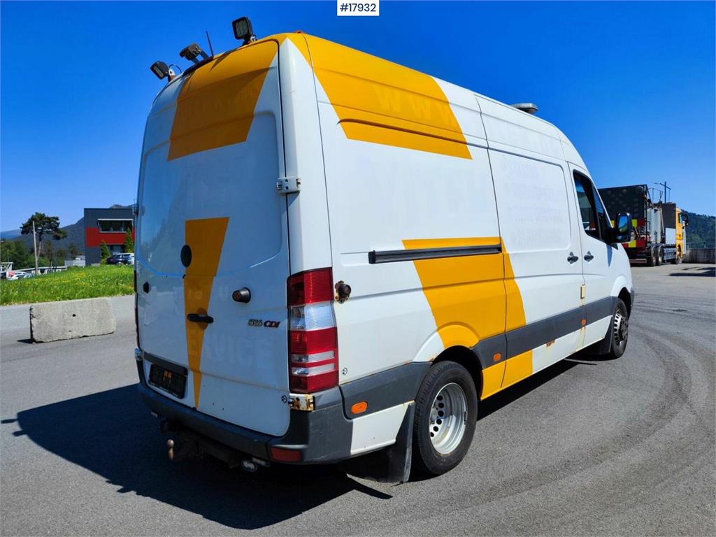 Mercedes-Benz Sprinter 516CDI Wash truck. Feierabend & Fock, Ste 2014 17932 Mercedes-Benz Sprinter 516CDI Wash truck. Feie...