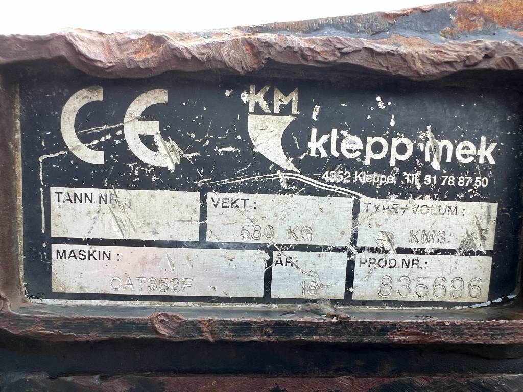 Klepp MEK KM 3 / VOLVO S3 - 349E / 352F 2016 907639 KLEPP MEK KM 3 / VOLVO S3 - 349E / 352F 2016 1 image 15