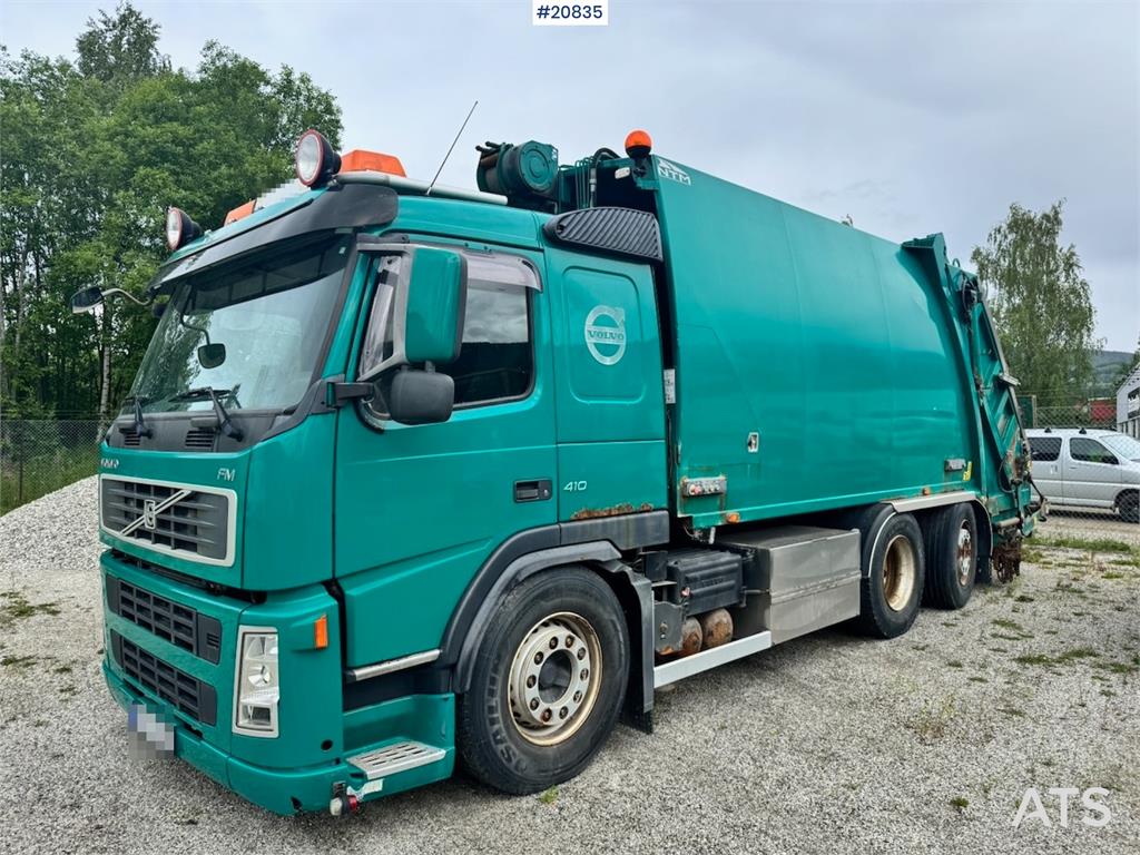 Volvo FM410 6x2 1 chamber Compactor truck. 2010 20835 FM410 6x2 1 chamber Compactor truck. 2010 1 image 2