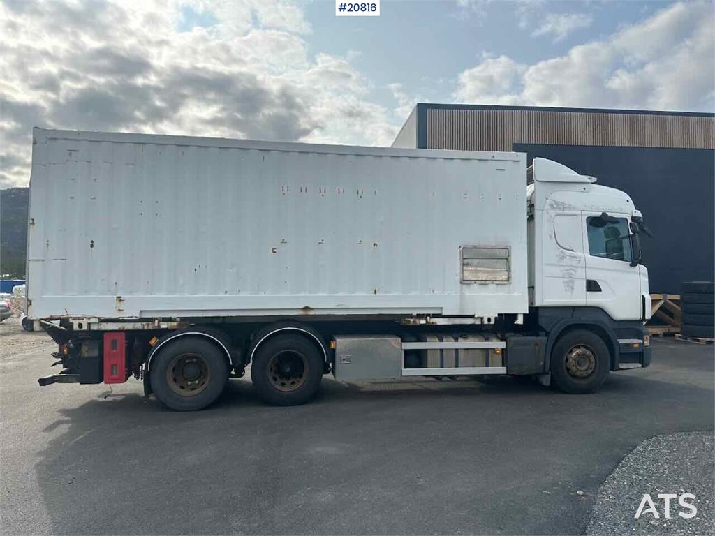 Scania R480 3 axle container truck with/ lift 2008 20816 R480 3 axle container truck with/ lift 2008 1 image 5