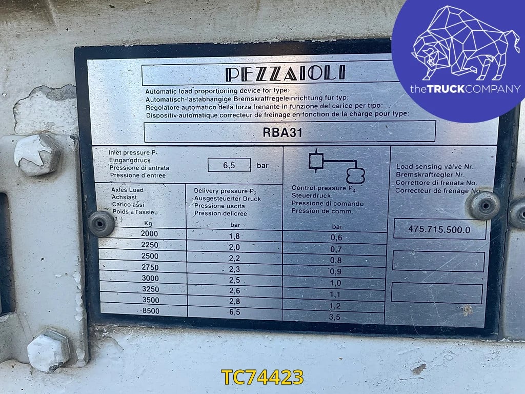 Pezzaioli DOUBLE ETAGES Animal Transport 1997 TC74423 Pezzaioli DOUBLE ETAGES 1997 1 image 11