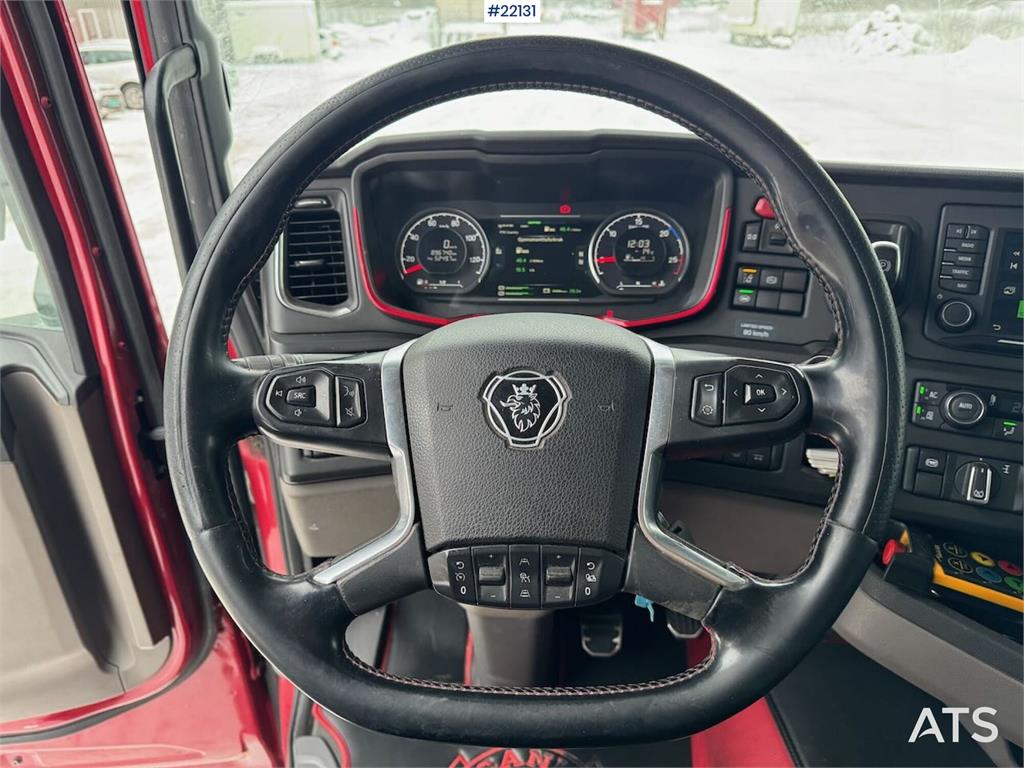 Scania 580 Next Gen 6x2 chassis. Delivered with new EU ap 2018 22131 580 Next Gen 6x2 chassis. Delivered with new EU ap 20...