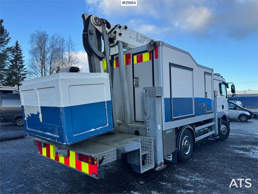 MAN TGM 15.250 Lift truck w/ 18 m Working height. 132, 2010 21964 TGM 15.250 Lift w/ 18 m Working height. 132, 2010 1 image 9