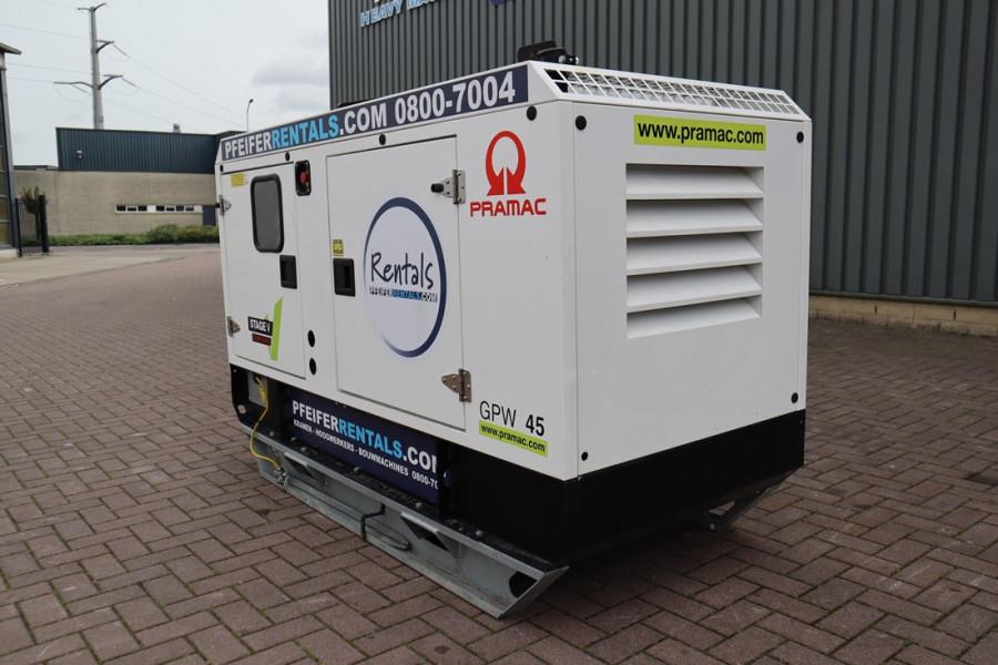 Pramac GPW45Y/FS5 Valid inspection, *Guarantee! Diesel, 4 2022 PRAMAC - GPW45Y/FS5 - 61199 Pramac GPW45Y/FS5 Valid inspect...