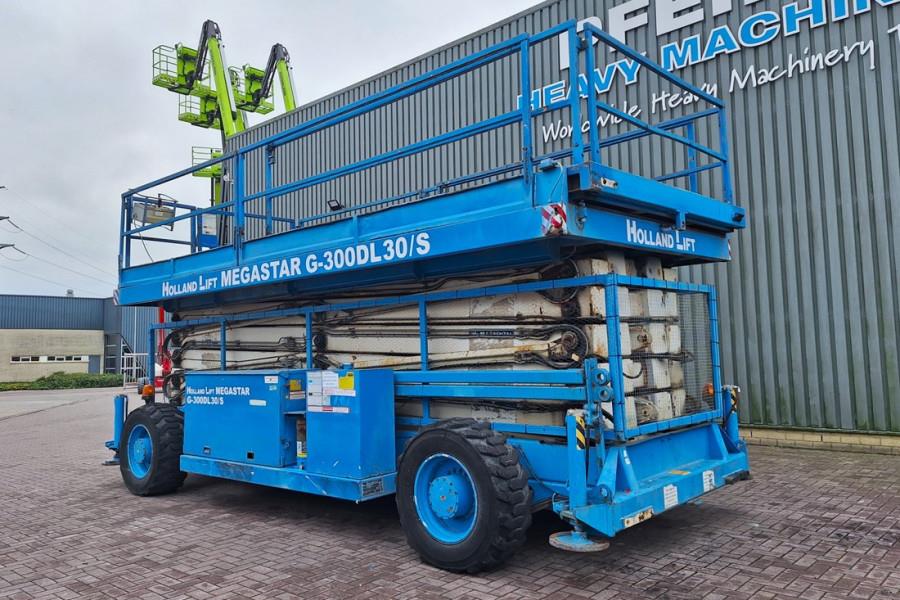 Holland Lift Megastar G-300DL30/S Diesel, 4x4x4 Drive, 33.5m Wo 2003 HOLLAND LIFT - Megastar G-300DL30/S - 90373 Holland l...