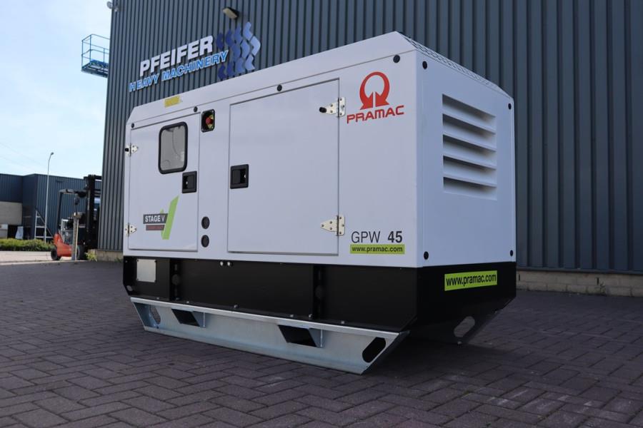 Pramac GPW45Y/FS5 Valid inspection, *Guarantee! Diesel, 4 2022 PRAMAC - GPW45Y/FS5 - 61201 Pramac GPW45Y/FS5 Valid inspect...