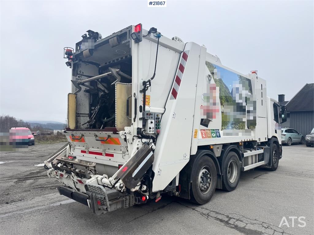 Scania P370 Waste Collection Truck with Washing System WA 2021 21867 P370 Waste Collection Truck with Washing System WA 20...