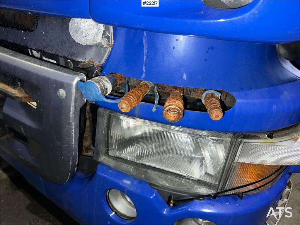 Scania R580 snow-prepared tridem hook loader with Joab ho 2005 22217 R580 snow-prepared tridem hook loader with Joab ho 20...