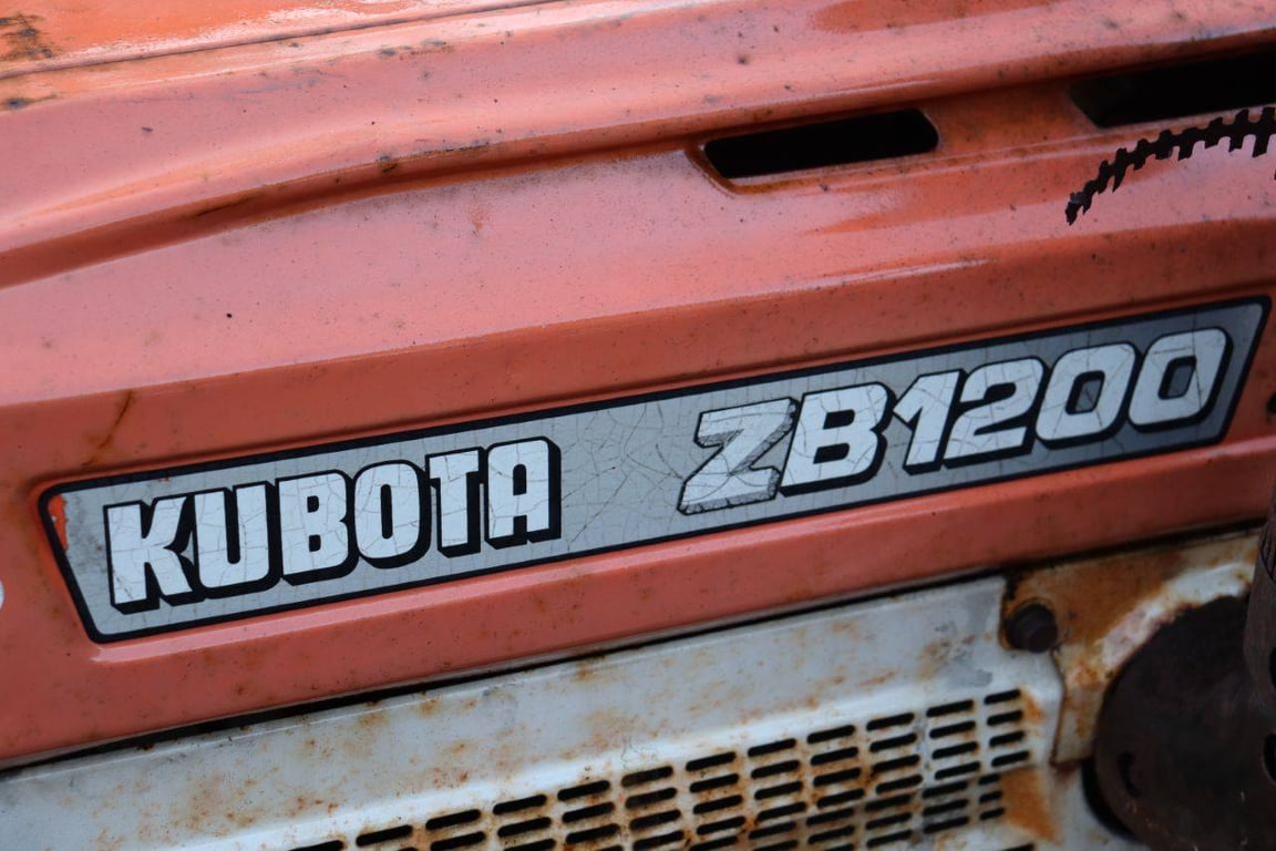 Mini tractor with tiller Kubota ZB1200 Diesel ZB1200 1 image 11