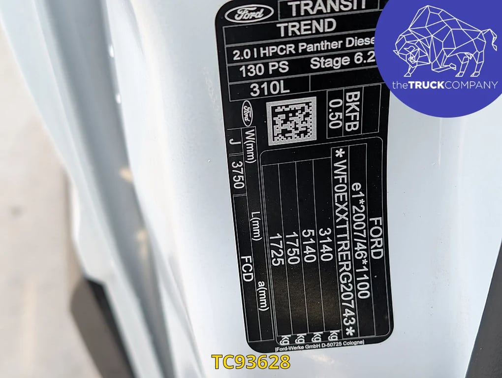 Ford Transit L3H2 bv meca 2025 TC93628 Transit L3H2 bv meca 2025 0 image 11