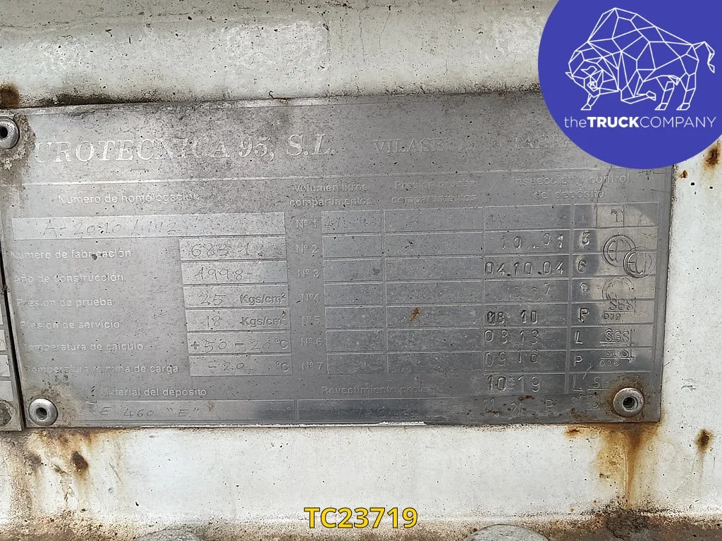 Acerbi GAS Tank 1998 TC23719 ACERBI GAS 1998 1 image 8