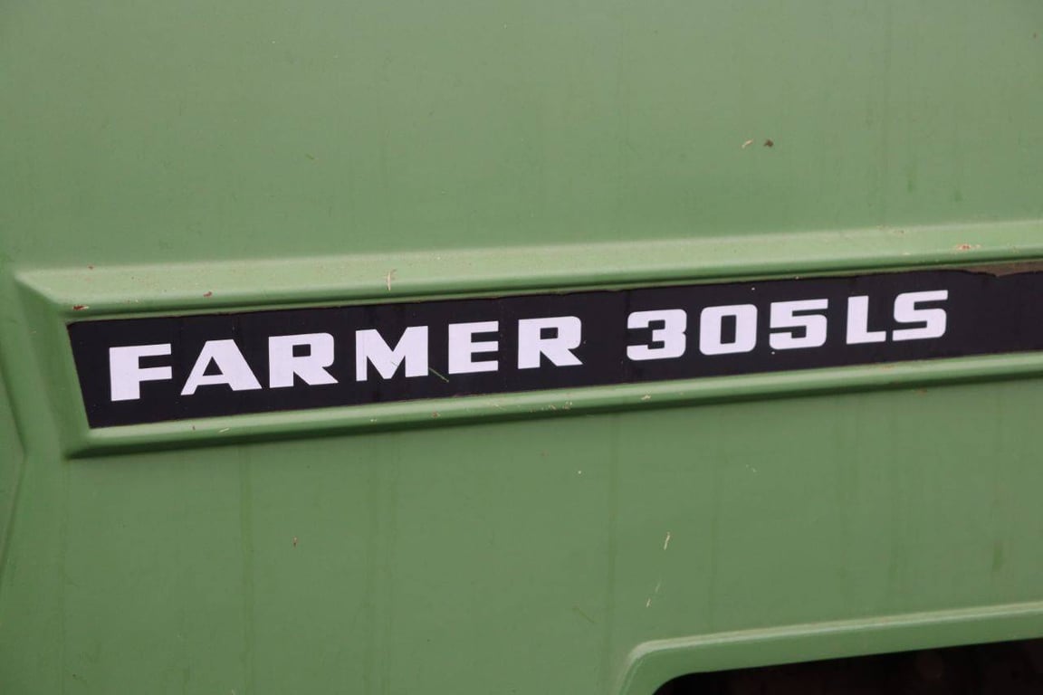 Tractor Fendt Farmer 305LS Turbomatik Diesel (Margin) 1987 Fendt Farmer 305LS Turbomatik 1987 1 image 13