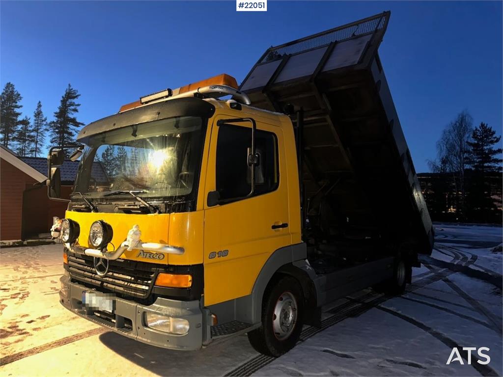 Mercedes-Benz Atego 818 Tipper Truck WATCH VIDEO 2003 22051 Atego 818 Tipper WATCH VIDEO 2003 1 Tipper trucks image 25