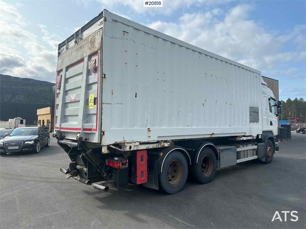 Scania R480 3 axle container truck with/ lift 2008 20816 R480 3 axle container truck with/ lift 2008 1 image 6