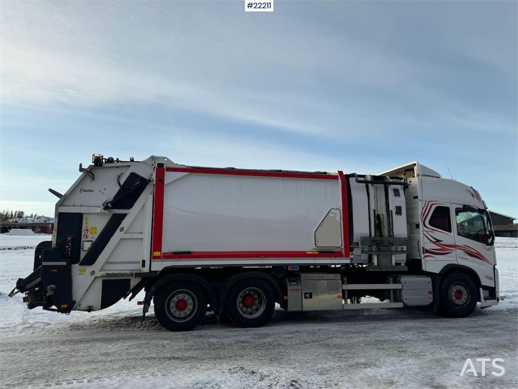 Volvo FM500 6x2 refuse collection truck with Norba 2-com 2021 22211 FM500 6x2 refuse collection truck with Norba 2-com 202...