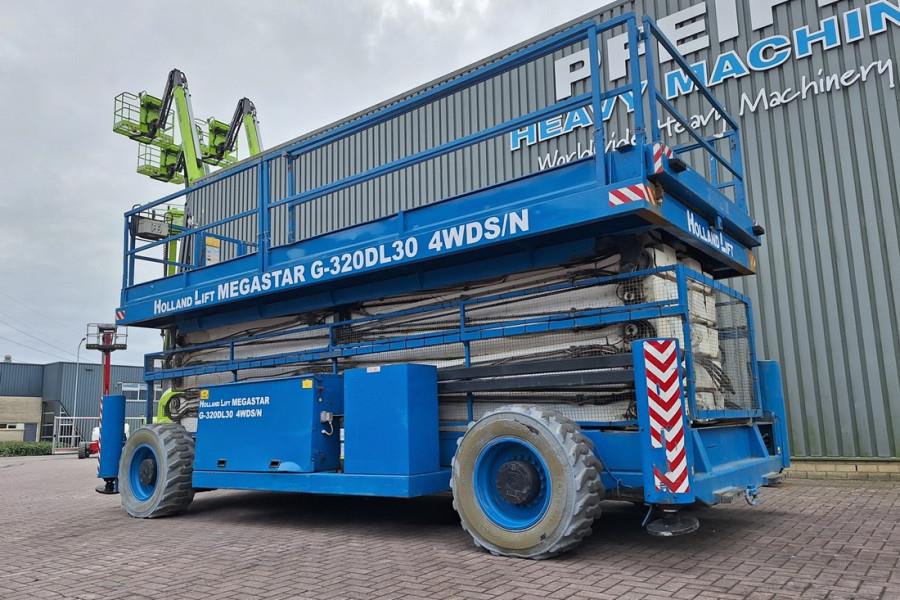 Holland Lift Megastar G320DL30 4WDS/N Diesel, 4x4x4 Drive, 34m 2008 HOLLAND LIFT - Megastar G320DL30 4WDS/N - 90376 Hollan...