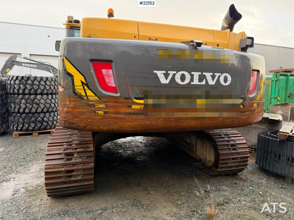 Volvo EC250 DL Excavator, Repair object 2013 22152 EC250 DL Excavator, Repair object 2013 1 Crawler Excavators image 8