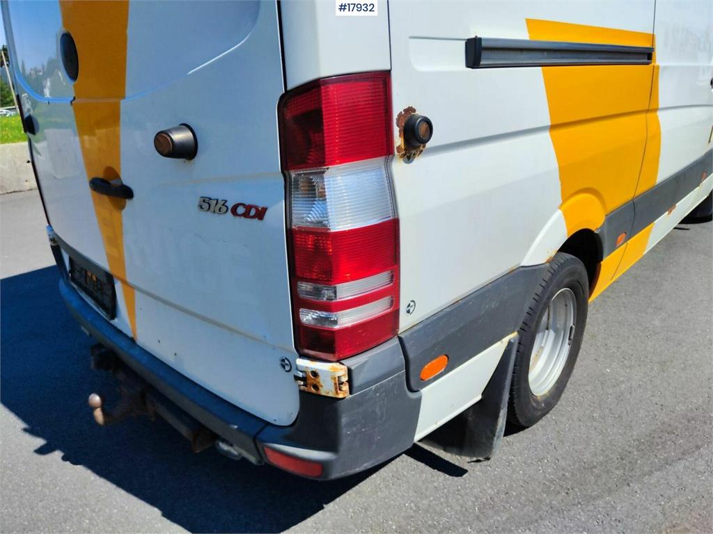 Mercedes-Benz Sprinter 516CDI Wash truck. Feierabend & Fock, Ste 2014 17932 Mercedes-Benz Sprinter 516CDI Wash truck. Feie...
