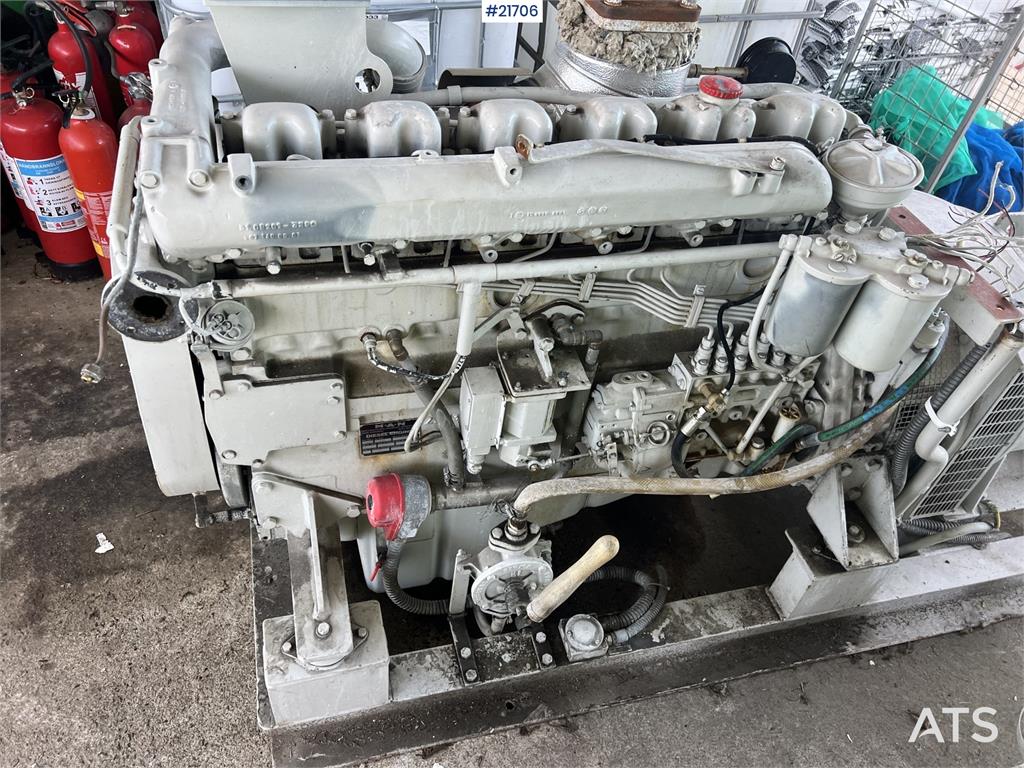 Man-stamford diesel generator w/ low hours 1985 21706 Man-stamford diesel generator w/ low hours 1985 1 Generators image 10