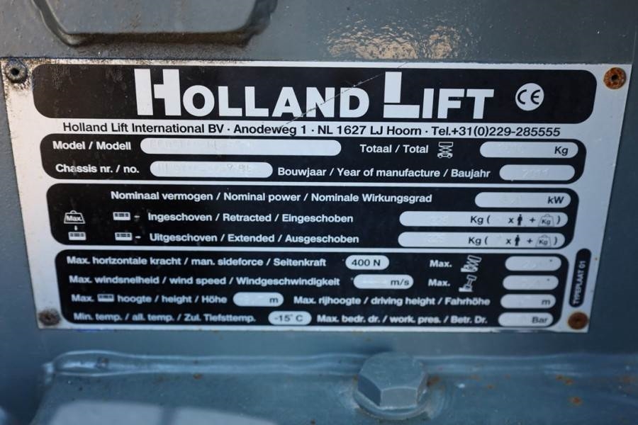 Holland Lift Ecostar HL-9710 Electric, 12m Working Height, 325k 2011 HOLLAND LIFT - Ecostar HL-9710 - 63519 Holland lift E...