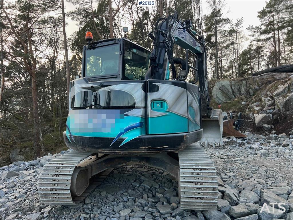 Hitachi zx85us-6 excavator w/ digging bucket, hydraulic sa 2019 20135 zx85us-6 excavator w/ digging bucket, hydraulic sa 2...