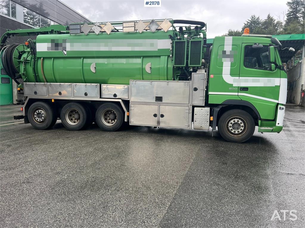 Volvo fh500 8x4 Mud vacuum truck w/ 2010 Inter consult b 2011 21178 fh500 8x4 Mud vacuum truck w/ 2010 Inter consult b 201...