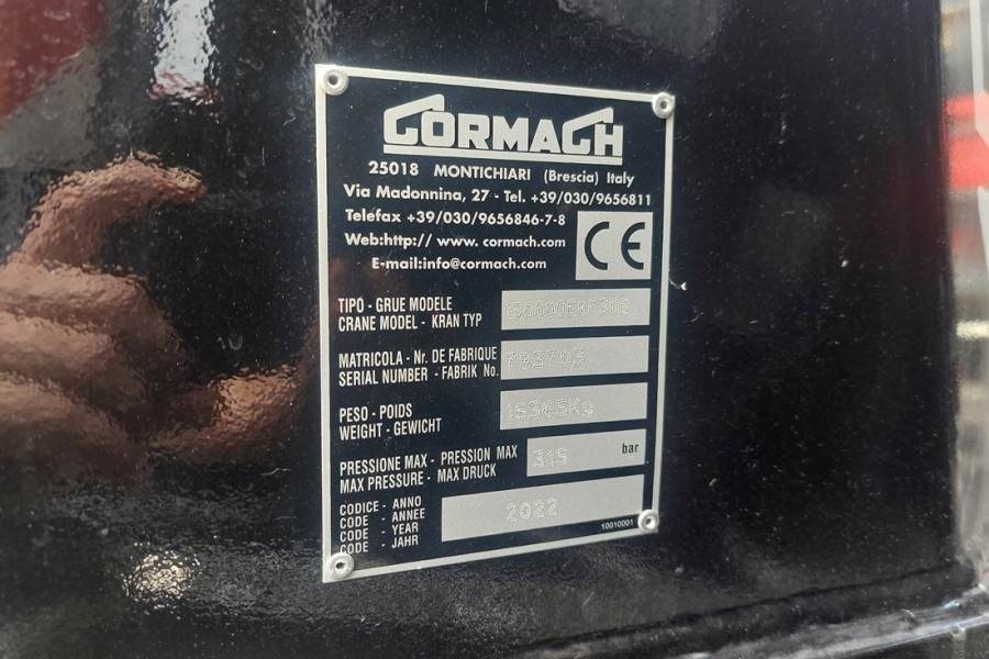 Cormach R540 B10x4 Valid inspection, *Guarantee! 10x4x6 Dr 2023 CORMACH - R540 B10x4 - 30007 Cormach R540 B10x4 Valid insp...