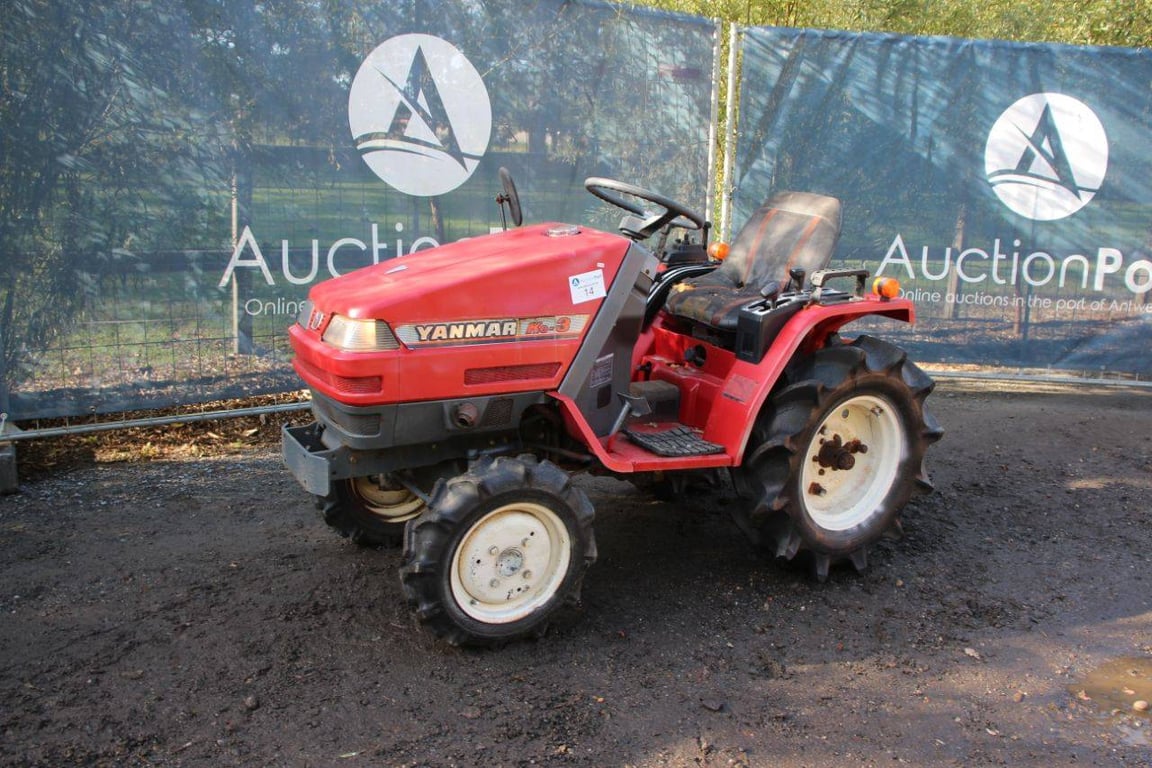 Minitractor Yanmar KE-3 Diesel 13pk KE-3 1 image 8