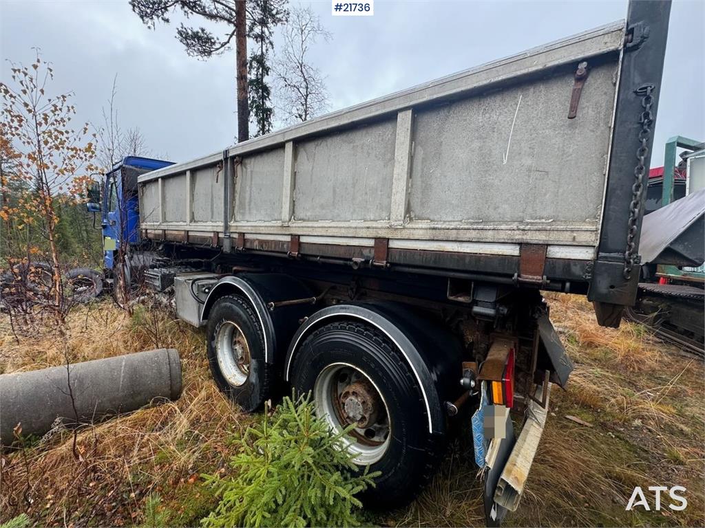 Volvo FL12 with 22 t/m Palfinger Crane, Timber Platform, 1996 21736 FL12 with 22 t/m Palfinger Crane, Timber Platform, 199...