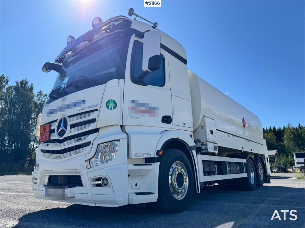 Mercedes-Benz Actros 2553 Tank truck w/ vm tarm trailer. 2018 21166 Actros 2553 Tank w/ vm tarm trailer. 2018 1 image 12