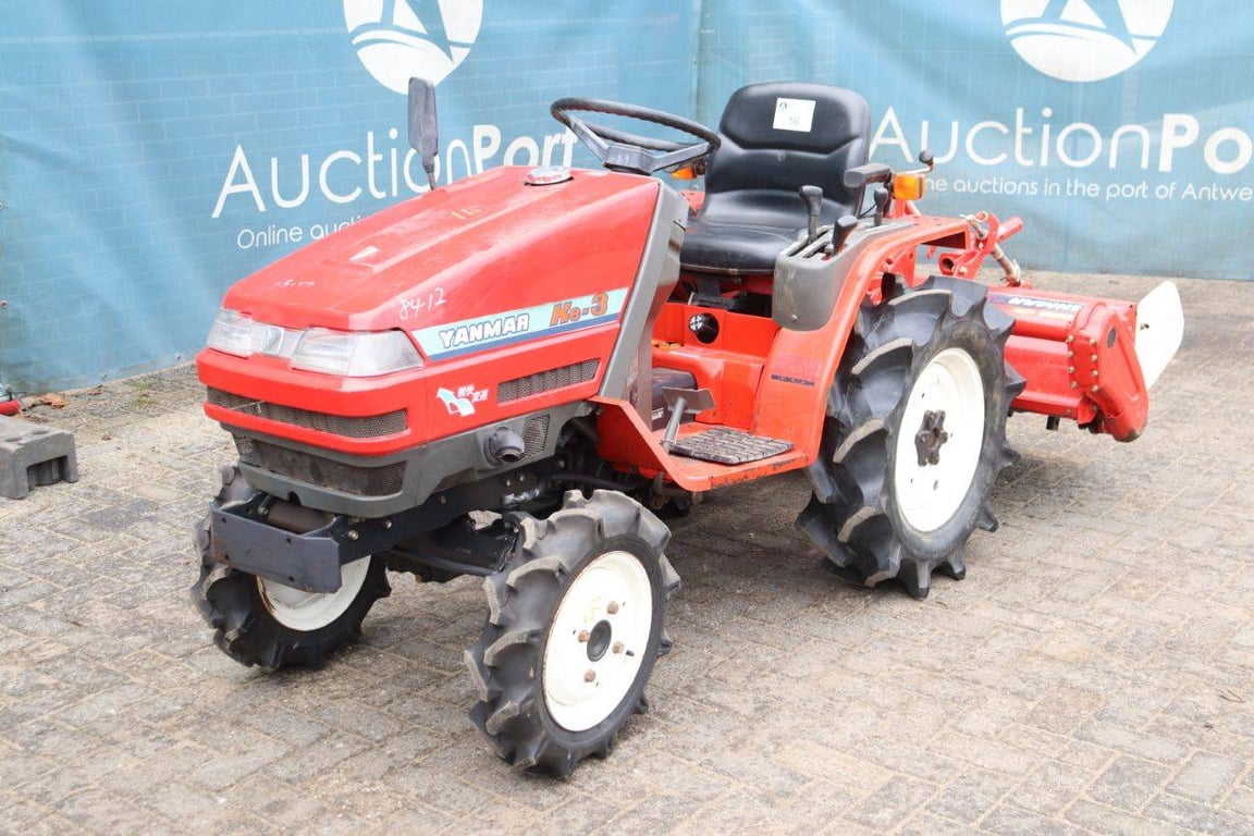 Mini tractor Yanmar Ke-3 Diesel 13.5hp with cultivator Ke-3 1 Tractor Units image 9