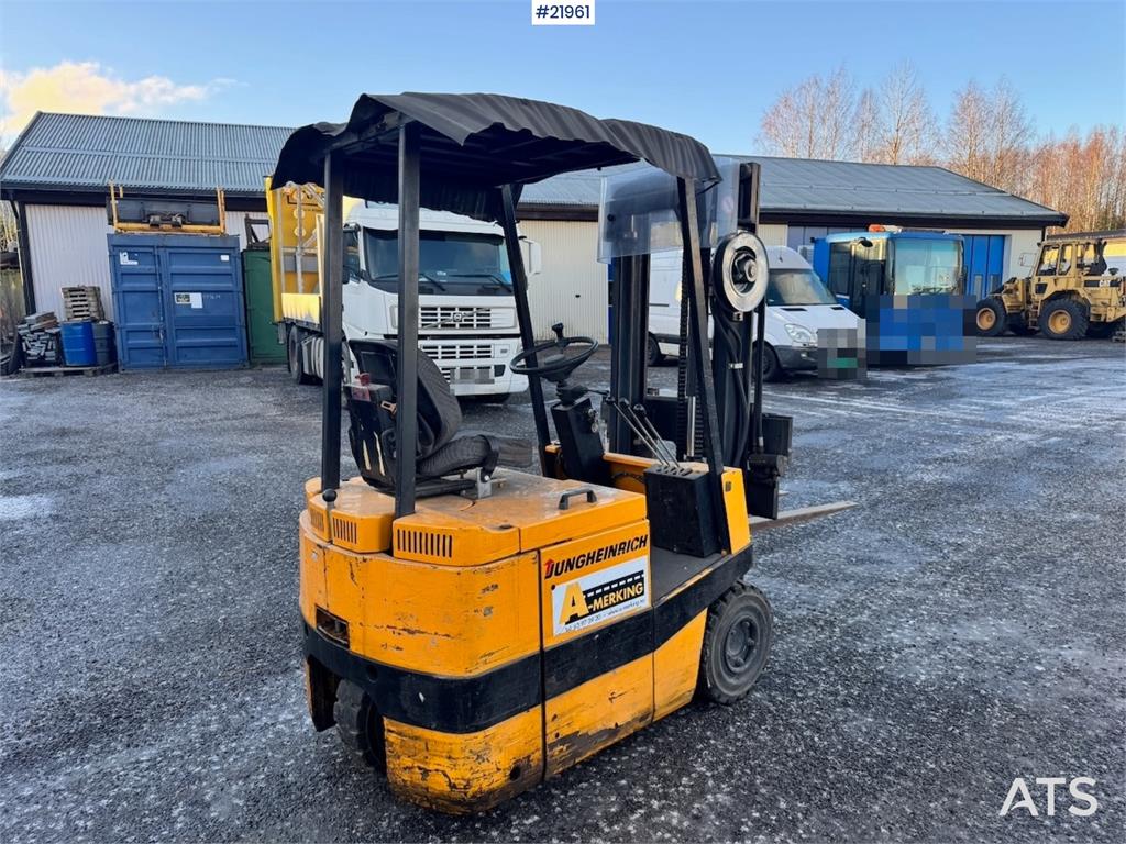 Jungheinrich EFG D1.0 Electric Forklift w/ Charger 1988 21961 EFG D1.0 Electric Forklift w/ Charger 1988 1 Forklift image 18