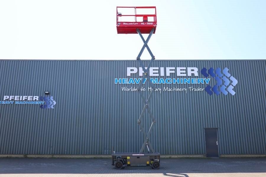 Holland Lift Ecostar HL-7810 Electric, 10m Working Height, 450k 2012 HOLLAND LIFT - Ecostar HL-7810 - 63492 Holland lift E...