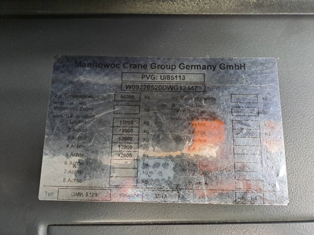 Grove GMK5220 2013 ATR-1941 GMK5220 2013 1 Mobile Cranes image 6